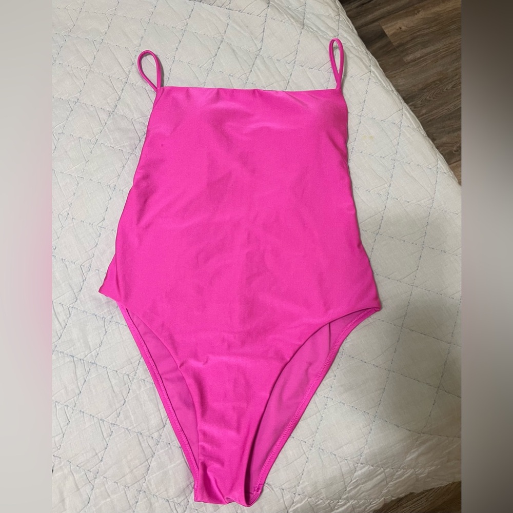 Ladies swimsuit pink